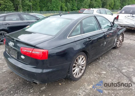 2013 Audi A6 2.0T Premium из США, поврежденный, VIN WAUGFAFC4DN131779